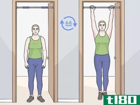 Image titled Stretch Your Lower Back with a Pull Up Bar Step 5