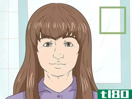 Image titled Tell if Your Face Is Well Suited to Bangs Step 3