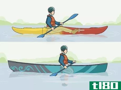 Image titled Tell the Difference Between a Kayak and Canoe Step 4