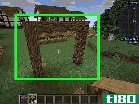 Image titled Build a Wolf Den for Your Wolf on Minecraft Step 5
