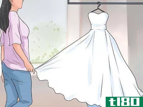 Image titled Clean a Wedding Gown Step 8