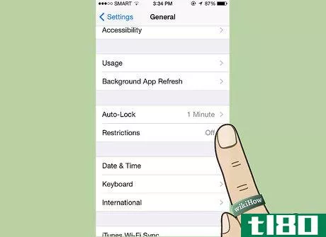 Image titled Childproof Your iPad or iPhone Step 3Bullet1