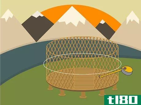 Image titled Build a Yurt Step 13