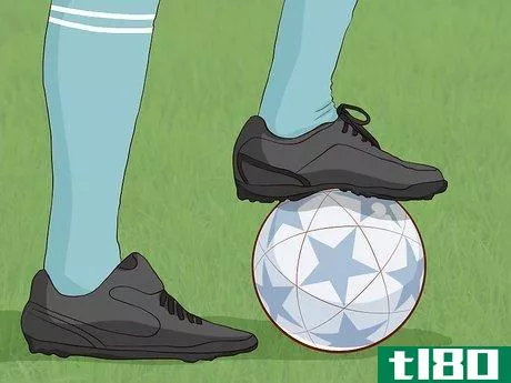 Image titled Trap a Soccer Ball Step 2