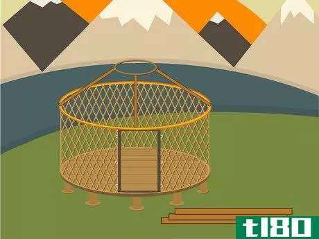 Image titled Build a Yurt Step 18