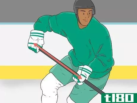 Image titled Take a Slapshot in Ice Hockey Step 3