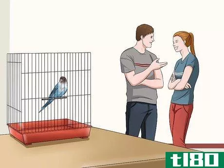 Image titled Teach Your Budgie to Talk Step 1