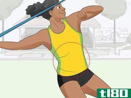 Image titled Train Your Core for Javelin Step 3