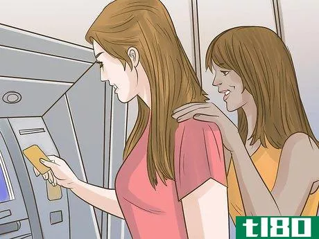 Image titled Stay Safe at an ATM Step 3