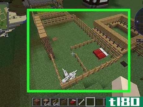 Image titled Build a Wolf Den for Your Wolf on Minecraft Step 10