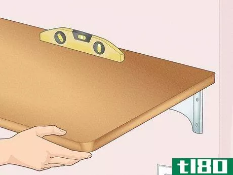 Image titled Build an Affordable Floating Desk Step 13
