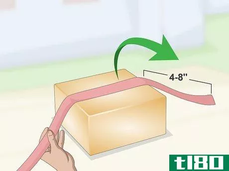 Image titled Tie a Ribbon Around a Box Step 1