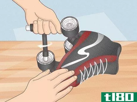 Image titled Tighten Roller Skate Wheels for Beginners Step 3