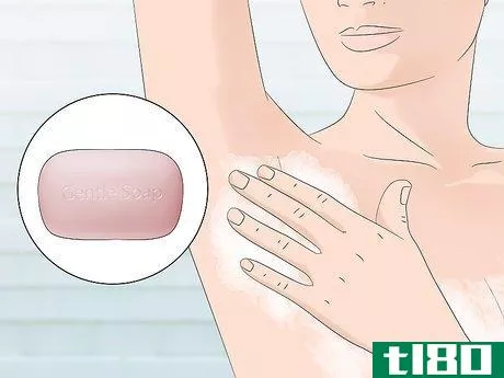 Image titled Stop Armpit Pimples Step 1