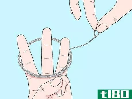 Image titled Tie a Fly Line to a Leader Step 7