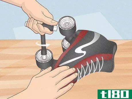 Image titled Tighten Roller Skate Wheels for Beginners Step 4