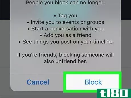 Image titled Block Friends on Facebook Step 7