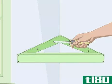 Image titled Build Suspended Corner Shelves Step 15