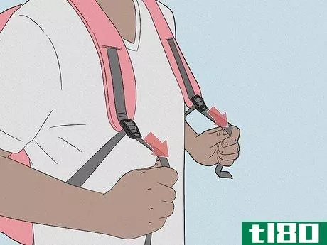 Image titled Stop Backpack Straps from Slipping Step 15