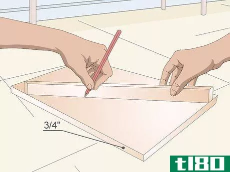 Image titled Build Suspended Corner Shelves Step 3