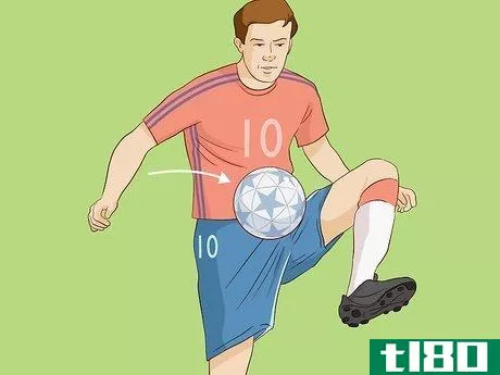 Image titled Trap a Soccer Ball Step 4