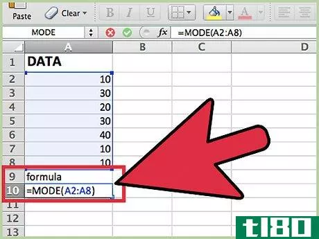 Image titled Calculate Mode Using Excel Step 2