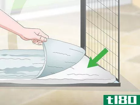 Image titled Clean a Pet Cage with a Fleece Bottom Step 11