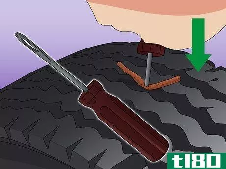 Image titled Repair a Nail in Your Tire Step 7
