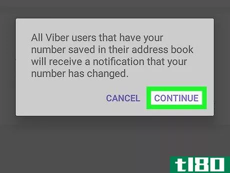 Image titled Change Number on Viber on Android Step 7