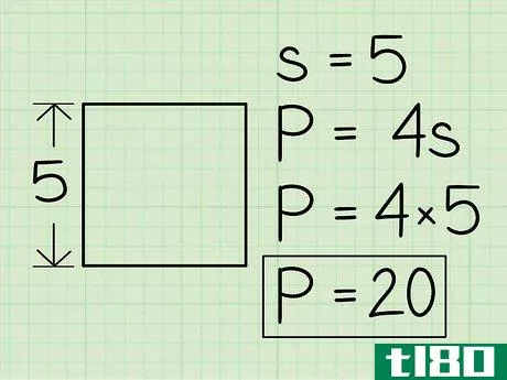 Image titled Calculate the Perimeter of a Square Step 5