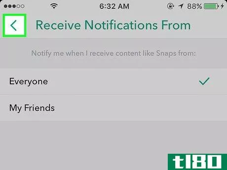 Image titled Change Who You Get Snapchat Notifications from Step 7