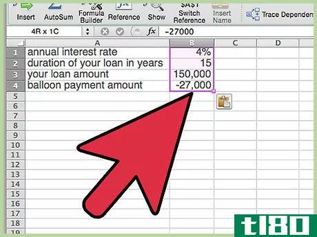 Image titled Calculate a Balloon Payment in Excel Step 13
