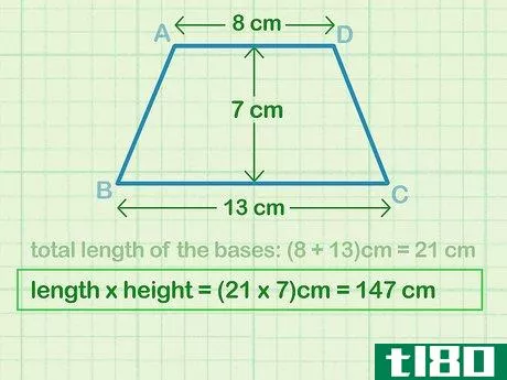 Image titled Calculate the Area of a Trapezoid Step 3