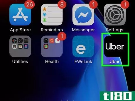 Image titled Call an Uber Driver on iPhone or iPad Step 1