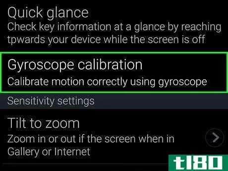 Image titled Calibrate the Gyroscope on a Galaxy Step 13