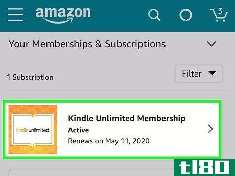 Image titled Cancel a Kindle Unlimited Subscription Step 5