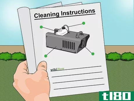 Image titled Clean a Fog Machine Step 10