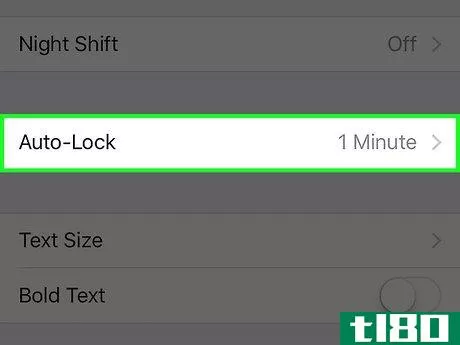 Image titled Change Auto Lock Time on an iPhone Step 3