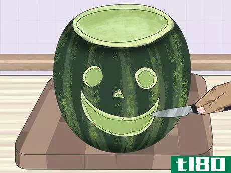 Image titled Carve a Smile on a Watermelon Step 5