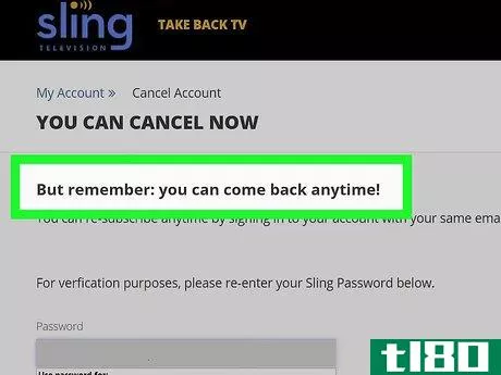 Image titled Cancel a Sling TV Subscription Step 5
