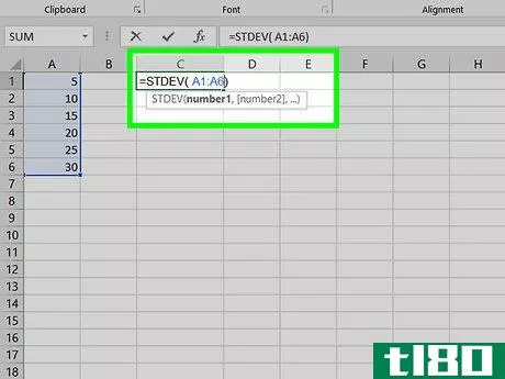 Image titled Calculate Mean and Standard Deviation With Excel 2007 Step 14