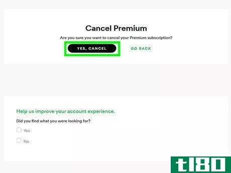 Image titled Cancel a Spotify Premium Trial Step 7