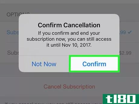 Image titled Cancel Spotify on iPhone Step 17