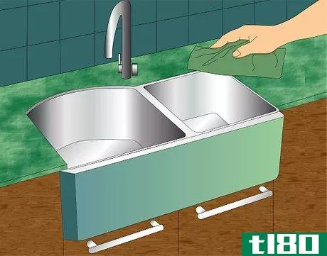 Image titled Caulk the Kitchen Sink Step 1