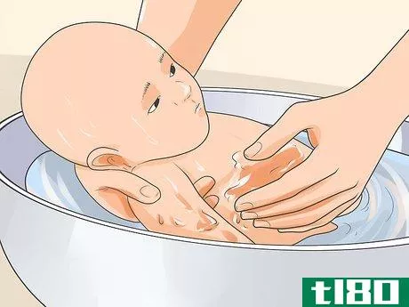 Image titled Bathe a Newborn Step 6