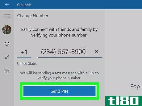 Image titled Change Phone Number on Groupme on PC or Mac Step 7
