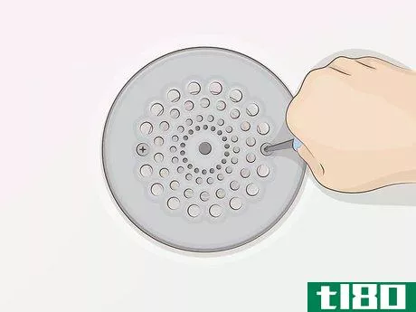 Image titled Caulk a Shower Drain Step 10