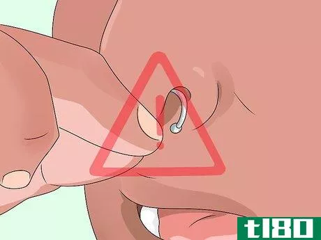 Image titled Clean a Septum Piercing Step 10