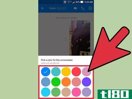 Image titled Change Chat Colors and Emoji in Facebook Messenger Step 4