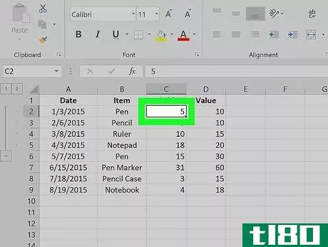 Image titled Change Text to Numbers in Excel Step 2